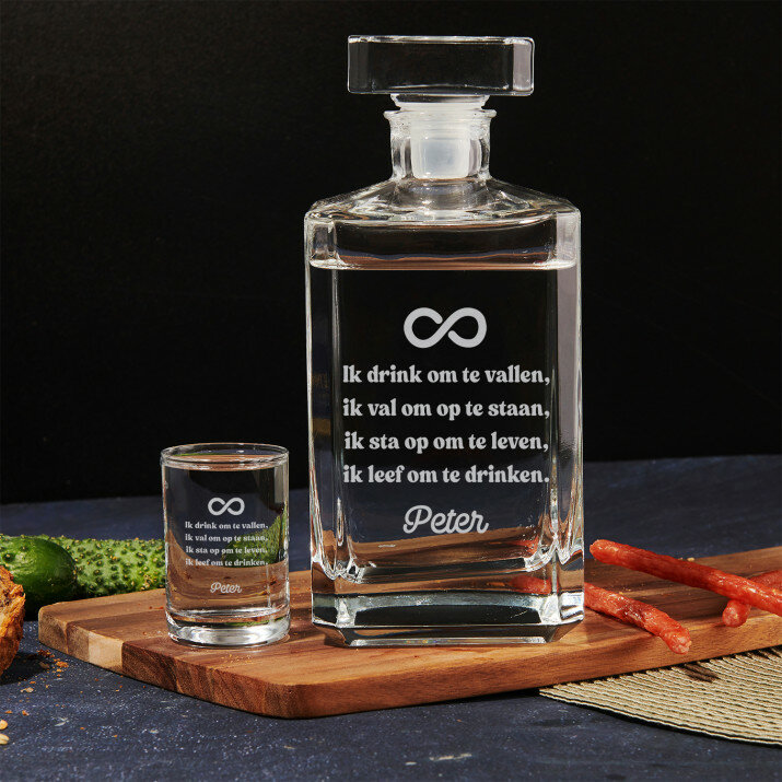 Drink om te leven - Wodka glazen