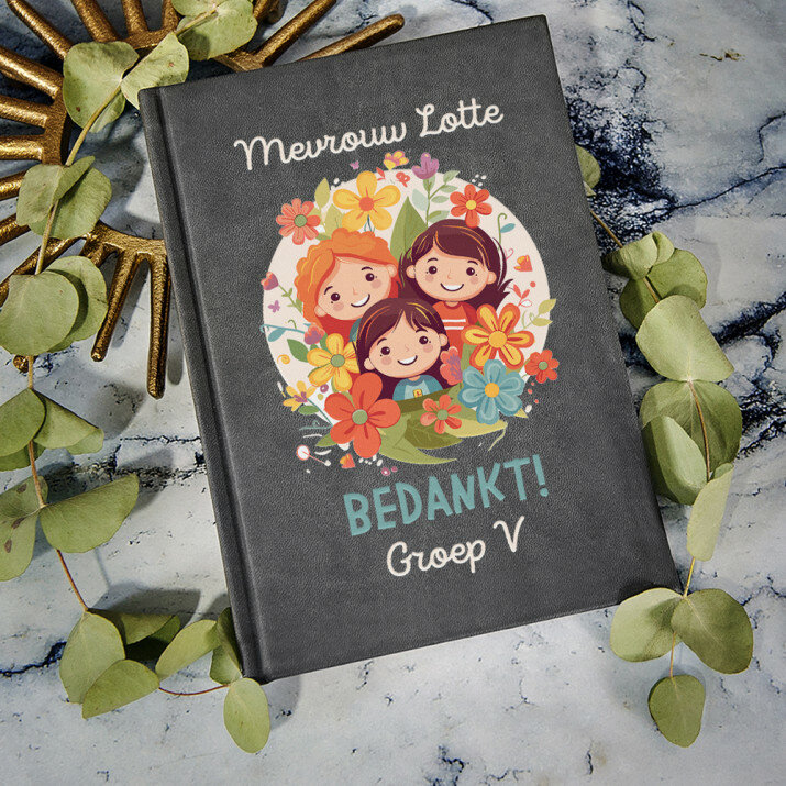 Bedankt voor de kleuterjuf - Notitieboek