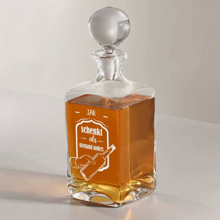 Schenkt als niemand anders - Whisky karaf