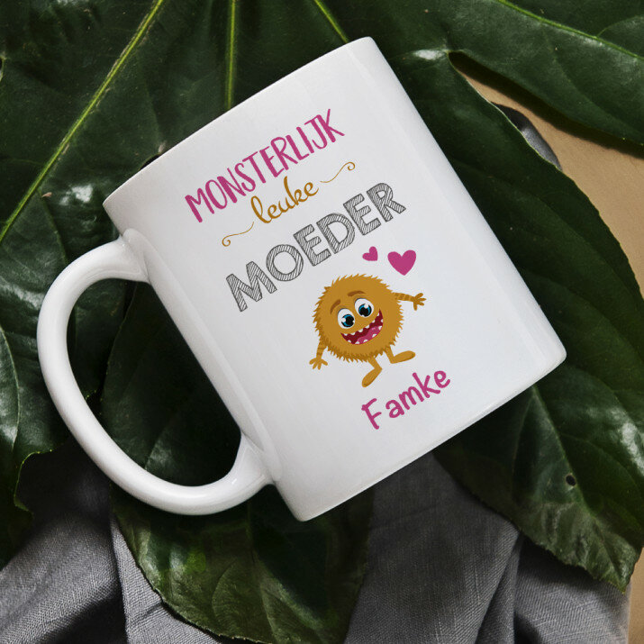 Monsterlijk leuke moeder - Mok