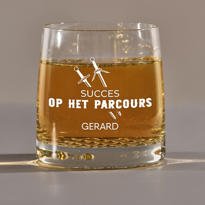 Succes op het parcours - Whiskyglazen
