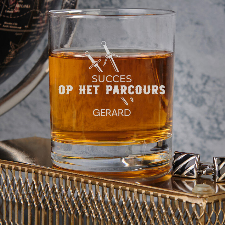 Succes op het parcours - Whiskyglazen