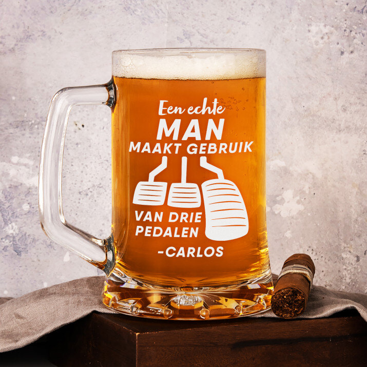 Een echte man - Bierpokal