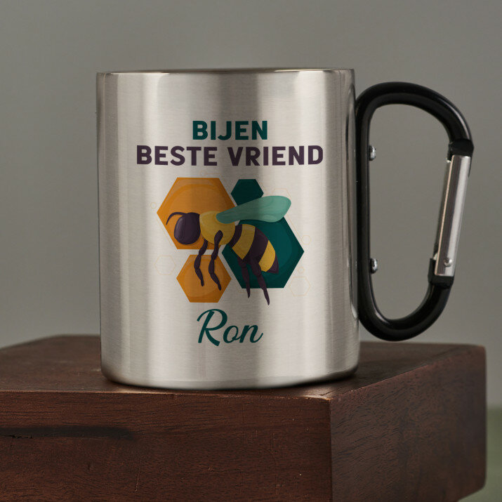 Bijen beste vriend - Stalen mok