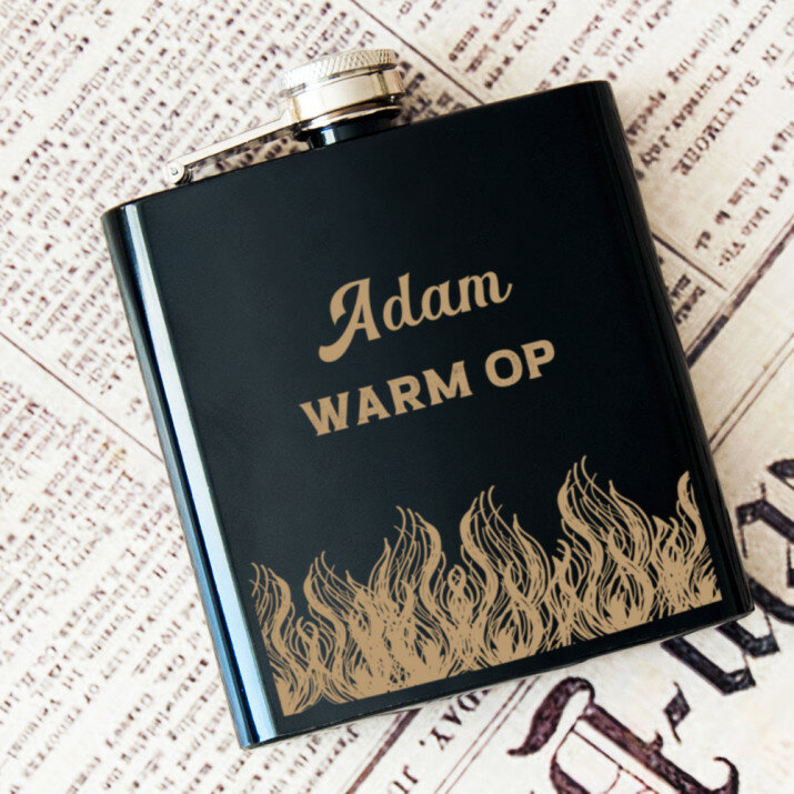 warm op - Heupflesje