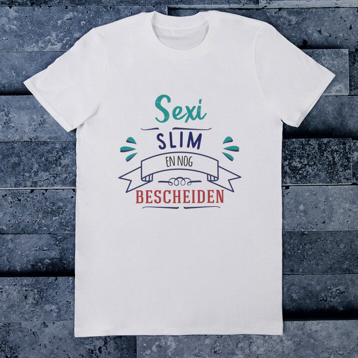 Bescheiden - Heren t-shirt