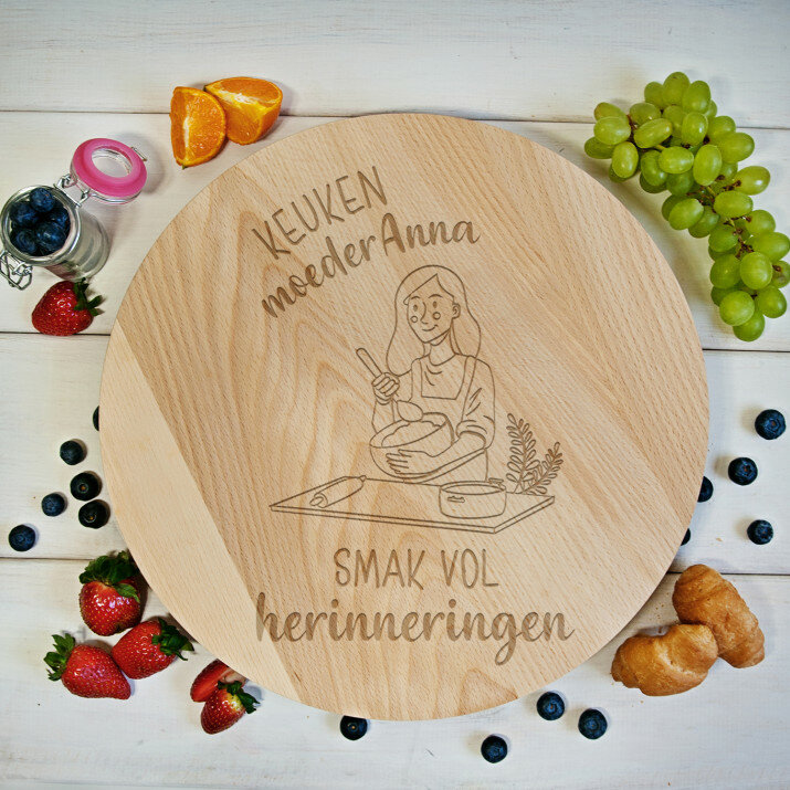 Smak vol herinneringen - Draaibaar plank