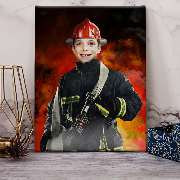 Brandweerman - Droom portret