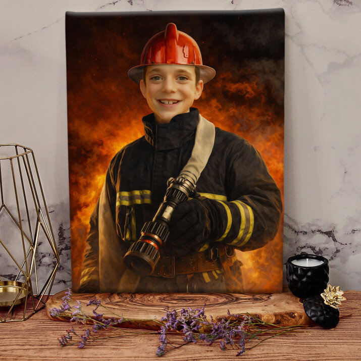 Brandweerman - Droom portret
