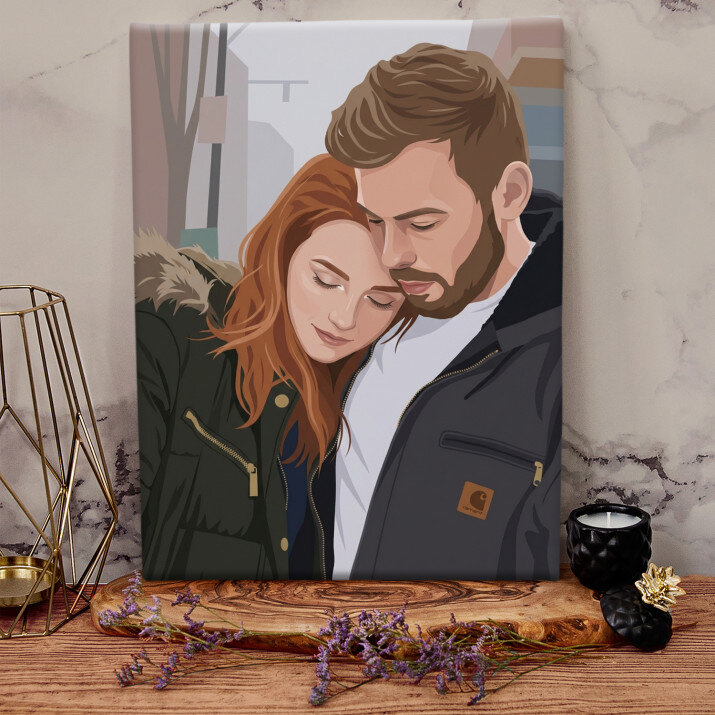 Minimalistische stijl - Stijlvol portret