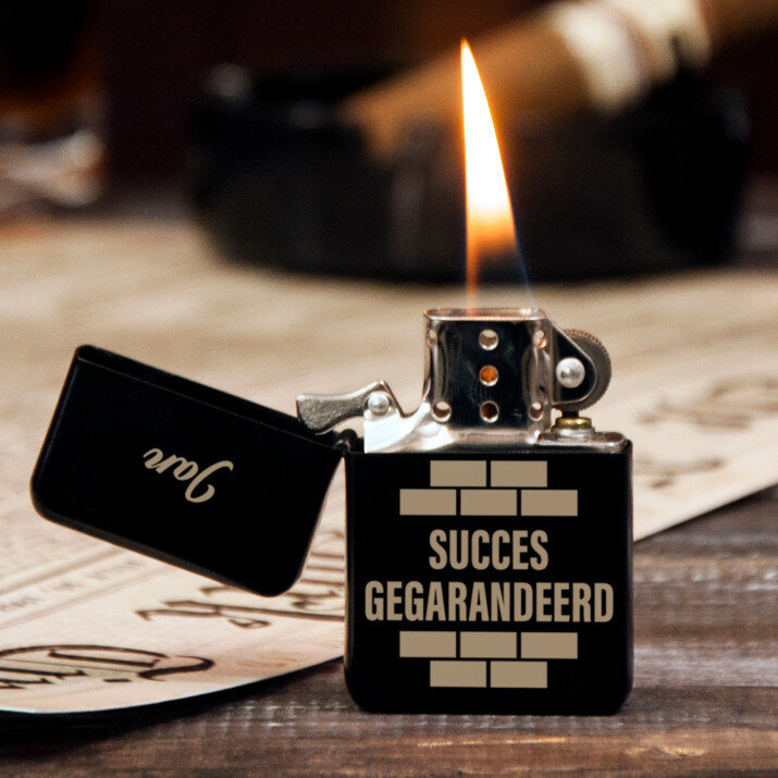 Succces gegarandeerd - Aansteker