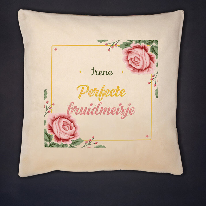 perfecte bruidmeisje - Kussen