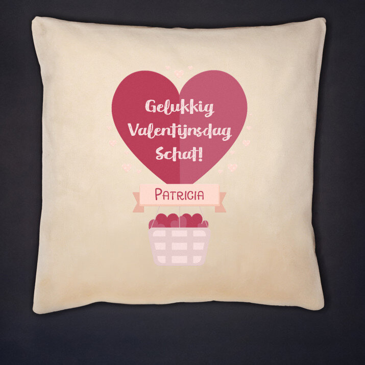gelukkig valentijndag - Kussen
