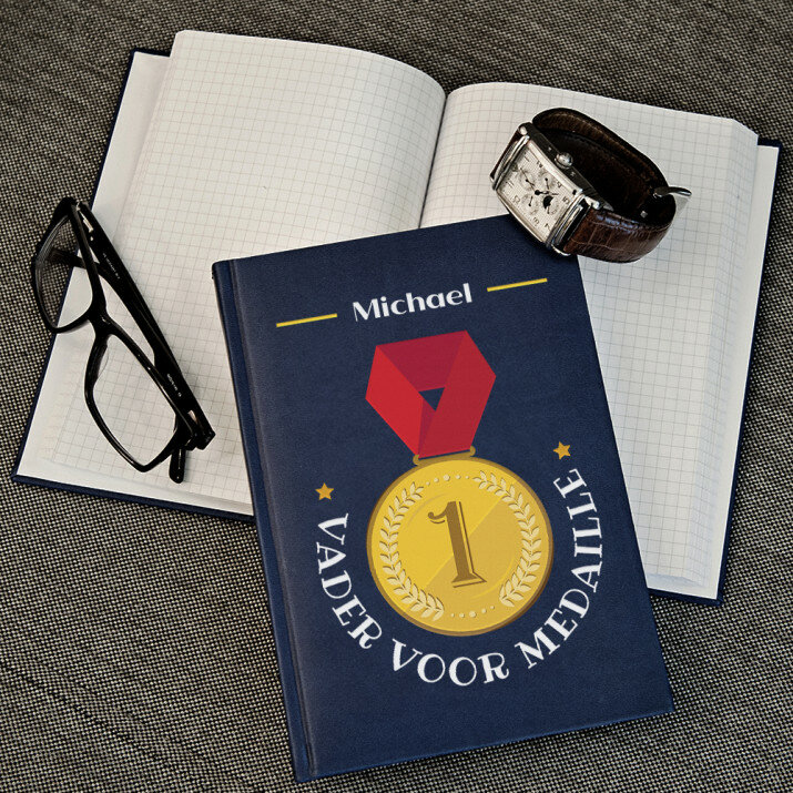Vader voor madeille - Notitieboek