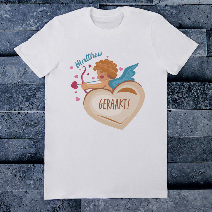 Geraakt - Heren t-shirt