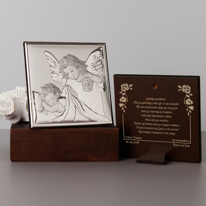 geliefd petekind - Zilveren Beeld - Engeltje met zaklampj