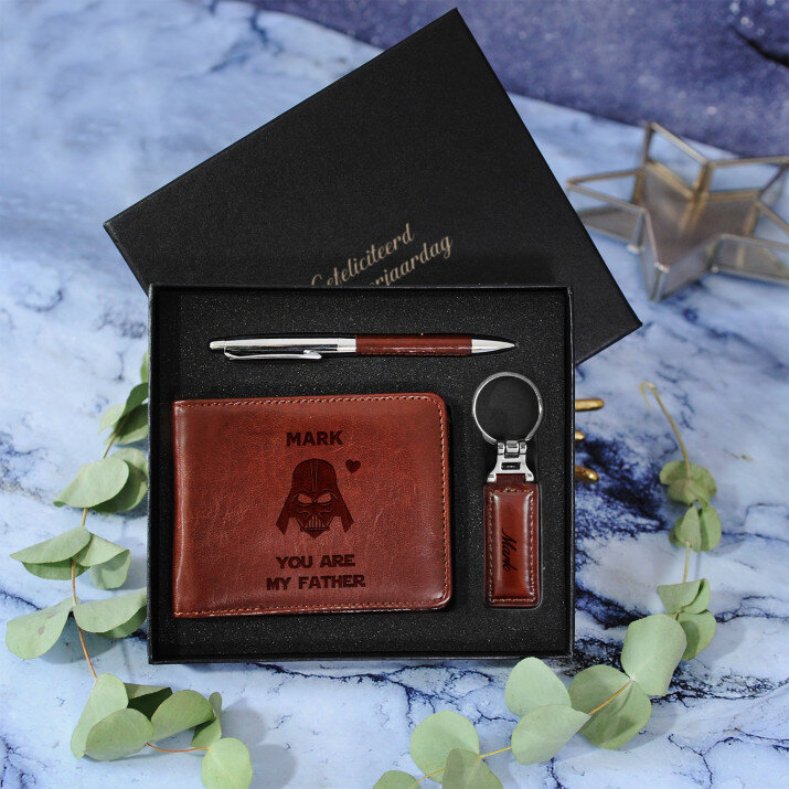 Vader dad - Set met portemonnee