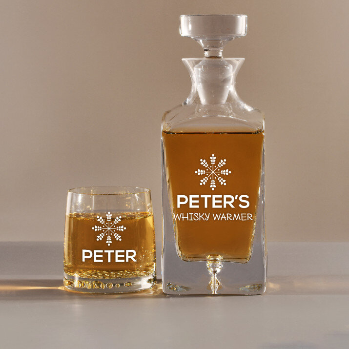 Whisky Warmer - Carafe of whisky