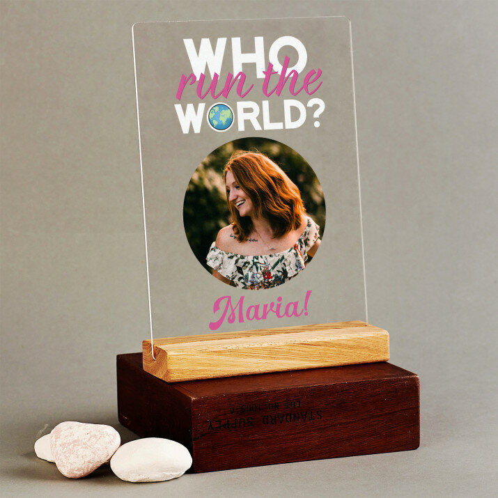 Who run the world - Afdruk op acrylglas