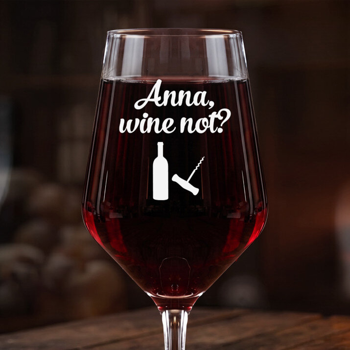 wine not - Groot wijnglas