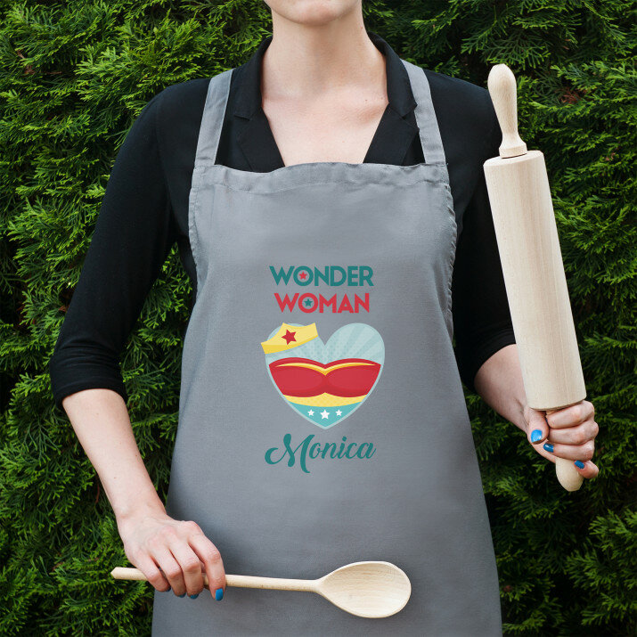 Wonder vrouw - Keukenschort