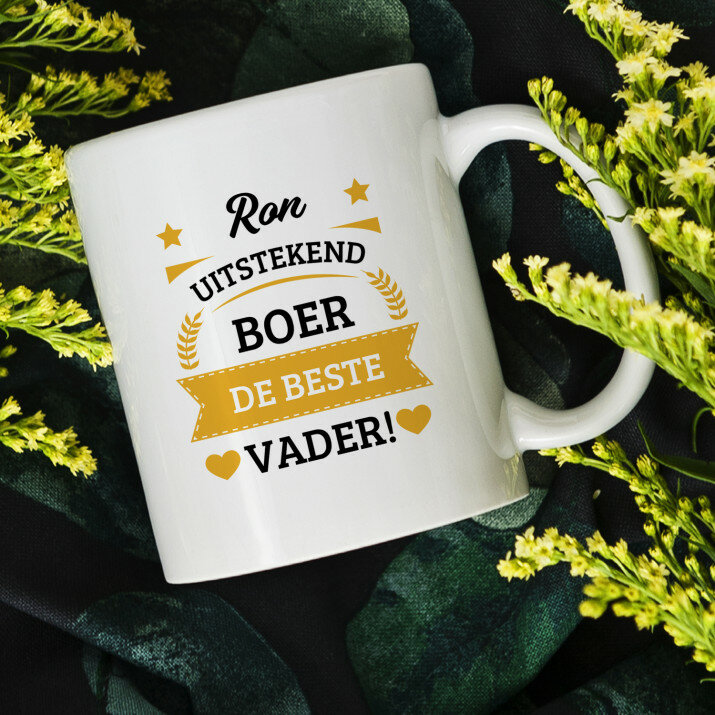 Uitstekend boer de beste vader - Mok