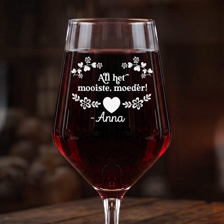 all het mooiste - Groot wijnglas