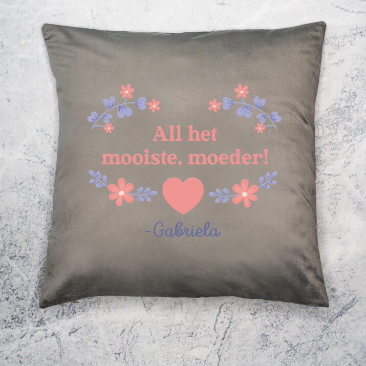 all het mooiste - Kussen