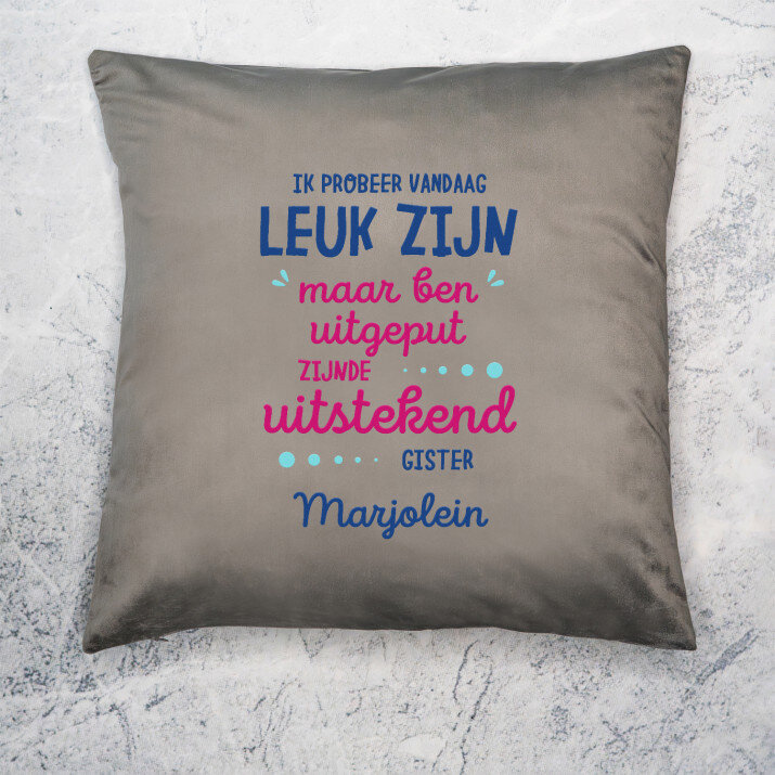 Uitgeput - Kussen