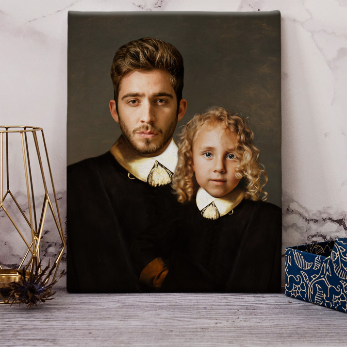 Verfijnd duo - Koninklijk portret