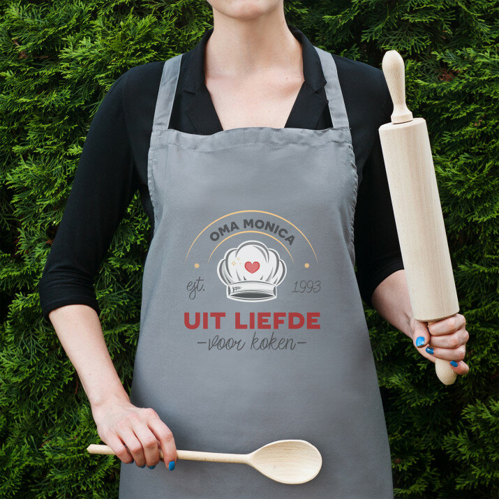 Uit liefde voor koken - Keukenschort