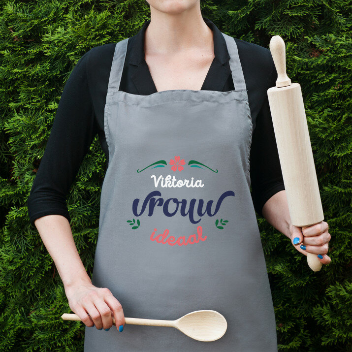 Vrouw ideaal - Keukenschort