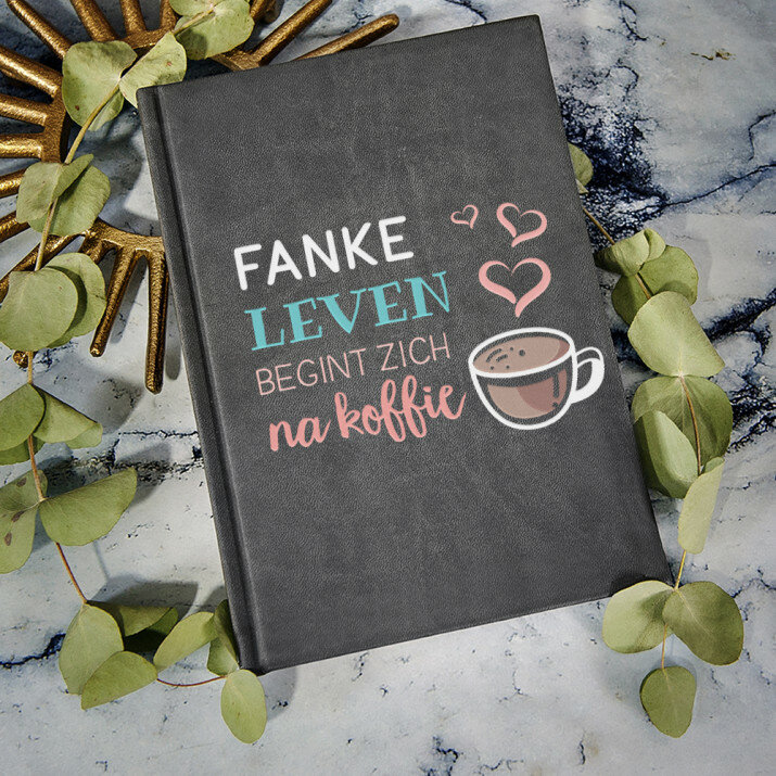 Leven na koffie - Notitieboek