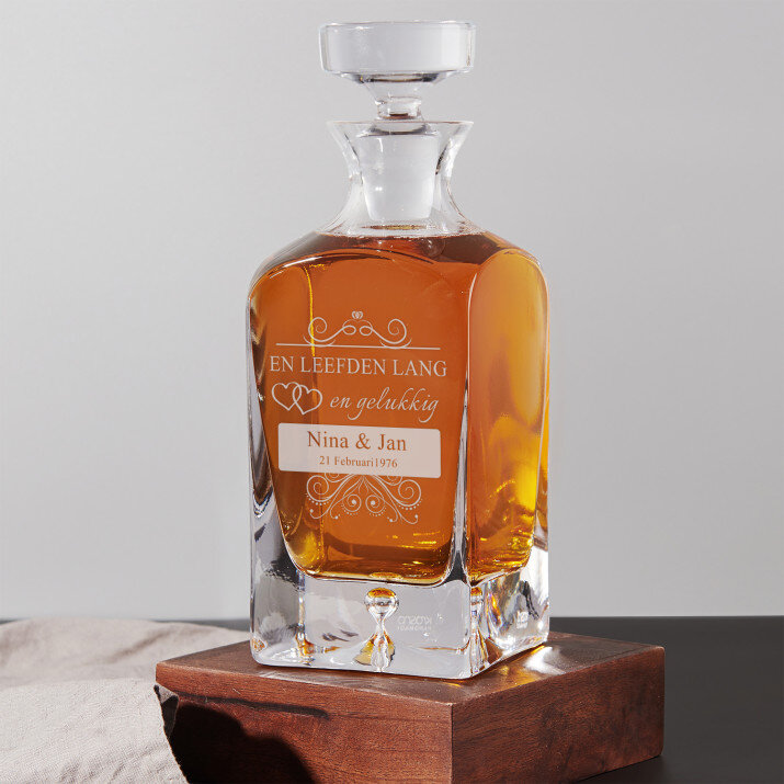 Leefden lang - Whisky karaf Leefden lang - Whisky karaf