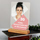 30e verjaardag gefeliciteerd - Afdruk op acrylglas