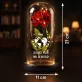 heel de wereld - Euwige roos in glas