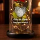 Fingerprints - Euwige roos in glas