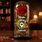 je bent mijn inspiratie - Euwige roos in glas je bent mijn inspiratie - Euwige roos in glas