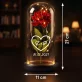 hart+datum - Euwige roos in glas