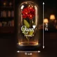 koningin - Euwige roos in glas koningin - Euwige roos in glas