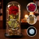 ik voel dat ik vrliefd op je word - Euwige roos in glas ik voel dat ik vrliefd op je word - Euwige roos in glas