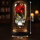 mijn valentijn - Euwige roos in glas mijn valentijn - Euwige roos in glas