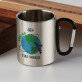 Around the world - Stalen mok