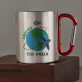 Around the world - Stalen mok Around the world - Stalen mok