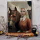 Dame Aristocraat - Koninklijk portret