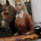 Dame Aristocraat - Koninklijk portret