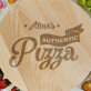 Authentic pizza - Draaibaar plank