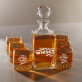 Awesome Whisky - Set met karaf en whiskyglazen 