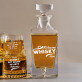 Awesome Whisky - Set met karaf en whiskyglazen 