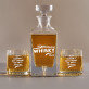 Awesome Whisky - Set met karaf en whiskyglazen 